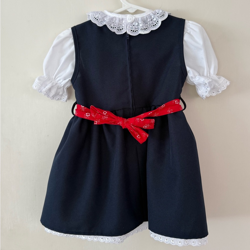 Baby Dinrdl Dress Costume- Size 6-12 Months - Picture 2 of 5